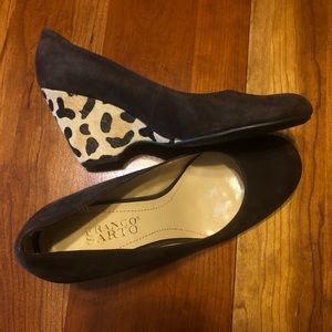 Franco Sarto-Women’s Leather/Suede Wedge Heels!